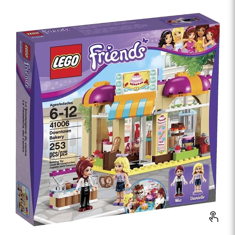 LEGO Friends Downtown Bakery Building Set - Heartlake City Series (41006)